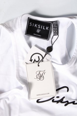 Γυναικείο αμάνικο μπλουζάκι SikSilk, Μέγεθος M, Χρώμα Λευκό, Τιμή 15,98 €