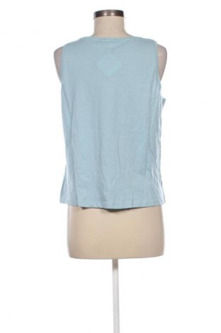 Γυναικείο αμάνικο μπλουζάκι Tom Tailor, Μέγεθος L, Χρώμα Μπλέ, Τιμή 13,10 €