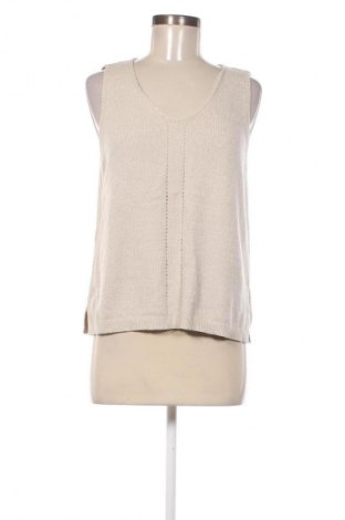 Γυναικείο αμάνικο μπλουζάκι Tom Tailor, Μέγεθος M, Χρώμα Εκρού, Τιμή 3,36 €