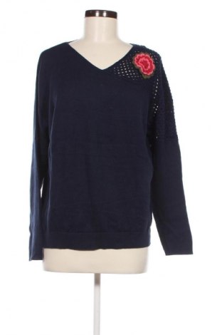 Γυναικείο πουλόβερ, Μέγεθος M, Χρώμα Μπλέ, Τιμή 7,79 €