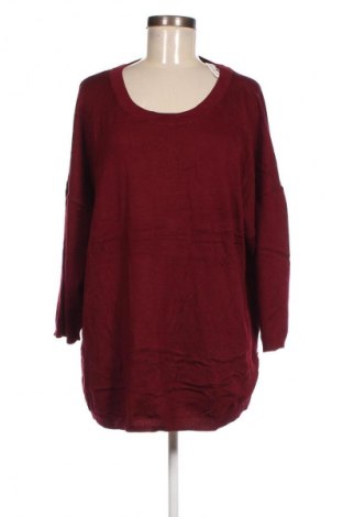 Damenpullover, Größe 3XL, Farbe Rot, Preis 7,49 €