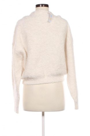 Damenpullover Bershka, Größe M, Farbe Weiß, Preis 10,49 €