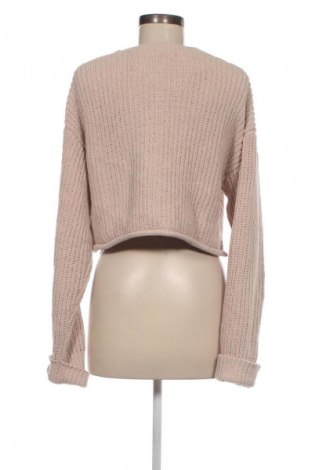 Damski sweter Bershka, Rozmiar S, Kolor Beżowy, Cena 32,99 zł