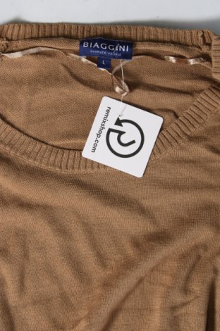 Damenpullover Biaggini, Größe L, Farbe Beige, Preis € 7,49