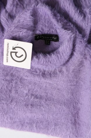 Damenpullover F&F, Größe M, Farbe Lila, Preis 6,49 €