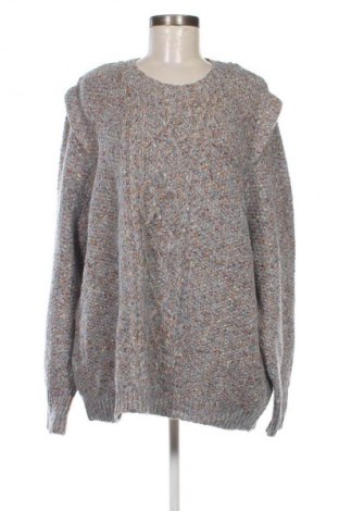 Дамски пуловер Gina, Размер XXL, Цвят Сив, Цена 20,30 лв.