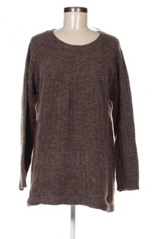 Дамски пуловер Gina, Размер XXL, Цвят Кафяв, Цена 17,40 лв.
