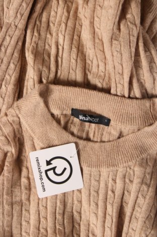 Damenpullover Gina Tricot, Größe L, Farbe Beige, Preis € 6,99