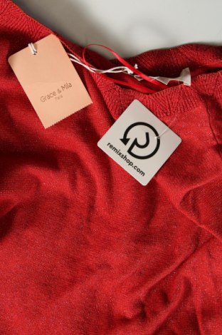 Damenpullover Grace & Mila, Größe M, Farbe Rot, Preis € 16,99