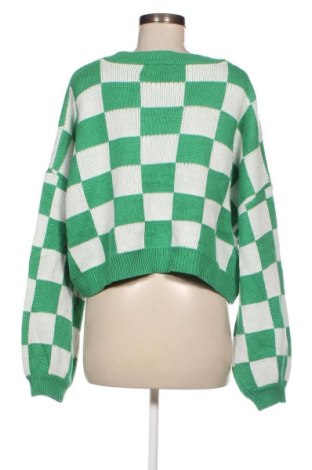 Damenpullover Graffiti, Größe L, Farbe Grün, Preis € 7,49