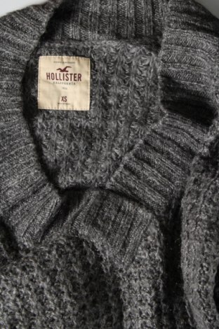 Дамски пуловер Hollister, Размер XS, Цвят Сив, Цена 14,99 лв.