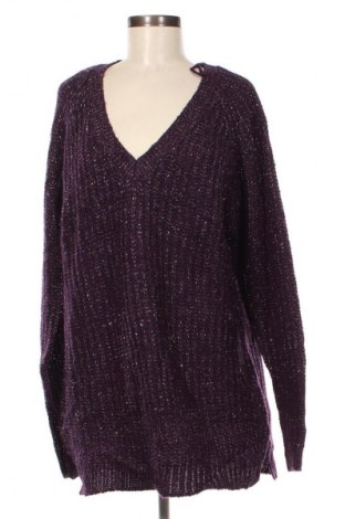 Дамски пуловер Janina, Размер XXL, Цвят Лилав, Цена 20,30 лв.