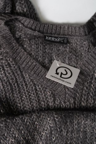 Damenpullover Janina, Größe M, Farbe Grau, Preis 7,49 €