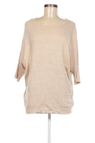 Дамски пуловер Jean Pascale, Размер L, Цвят Бежов, Цена 10,15 лв.