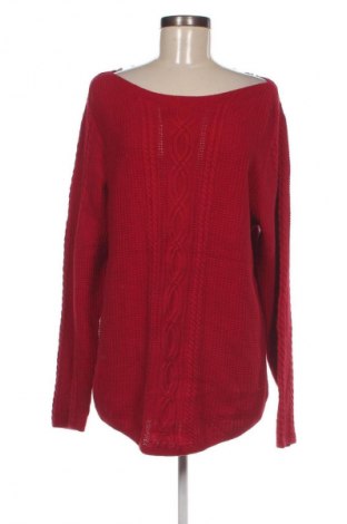 Damenpullover Jeanne Pierre, Größe XXL, Farbe Rot, Preis € 8,29