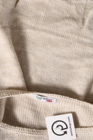 Damenpullover Made In Italy, Größe XL, Farbe Beige, Preis € 7,49