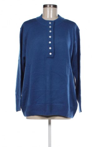Дамски пуловер Moda Vilona, Размер XXL, Цвят Син, Цена 20,30 лв.