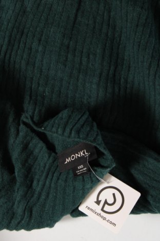 Damenpullover Monki, Größe XXS, Farbe Grün, Preis 4,99 €