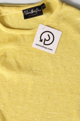 Damenpullover Number One, Größe M, Farbe Gelb, Preis 9,99 €