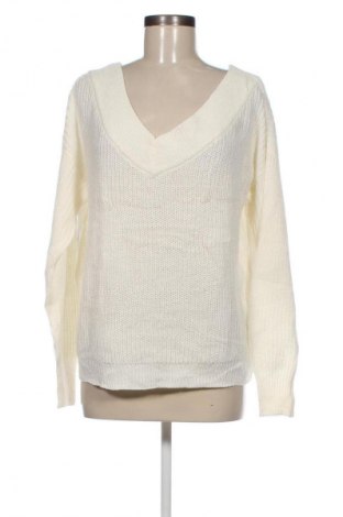 Damenpullover ONLY, Größe L, Farbe Weiß, Preis 6,99 €