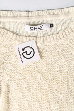 Damski sweter ONLY, Rozmiar S, Kolor ecru, Cena 23,99 zł