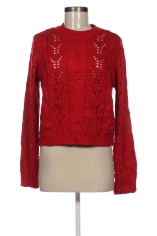 Damski sweter Pepe Jeans, Rozmiar XS, Kolor Czerwony, Cena 79,99 zł