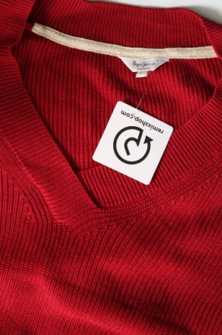 Damenpullover Pepe Jeans, Größe L, Farbe Rot, Preis 15,49 €