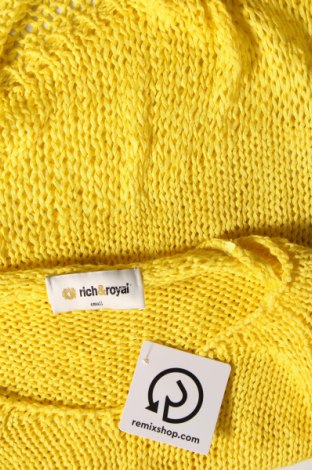 Damenpullover Rich & Royal, Größe S, Farbe Gelb, Preis € 4,99