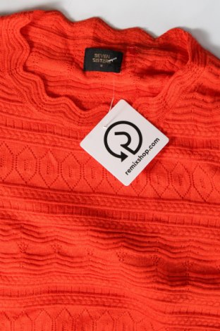 Damenpullover Seven Sisters, Größe M, Farbe Rot, Preis 7,49 €