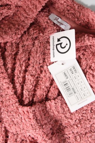 Damski sweter Sheego, Rozmiar 4XL, Kolor Różowy, Cena 86,99 zł