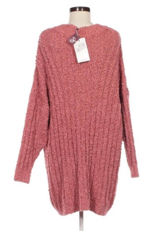 Damenpullover Sheego, Größe 4XL, Farbe Rosa, Preis 16,99 €