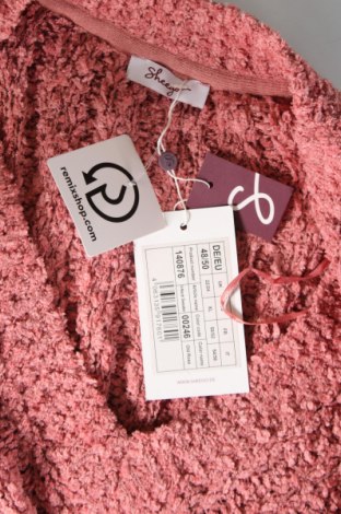 Damenpullover Sheego, Größe XXL, Farbe Rosa, Preis 16,99 €