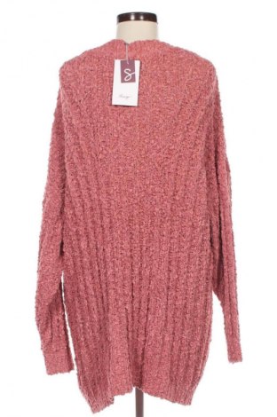 Damenpullover Sheego, Größe XXL, Farbe Rosa, Preis 16,99 €