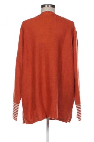 Damenpullover Sheego, Größe XL, Farbe Orange, Preis 16,99 €