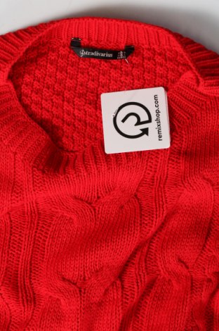 Damenpullover Stradivarius, Größe L, Farbe Rot, Preis € 7,49