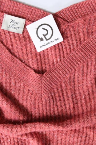 Damenpullover Terra di Siena, Größe M, Farbe Rosa, Preis 8,99 €