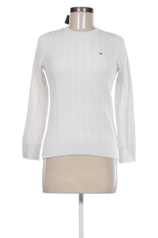 Pulover de femei Tommy Hilfiger, Mărime M, Culoare Alb, Preț 479,99 Lei