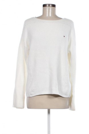 Damenpullover Tommy Hilfiger, Größe M, Farbe Weiß, Preis 101,99 €