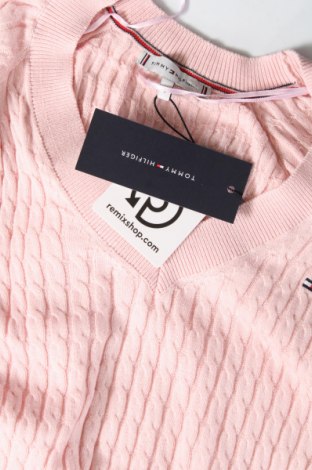 Damski sweter Tommy Hilfiger, Rozmiar S, Kolor Różowy, Cena 847,99 zł