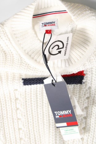 Γυναικείο πουλόβερ Tommy Jeans, Μέγεθος S, Χρώμα Λευκό, Τιμή 74,49 €