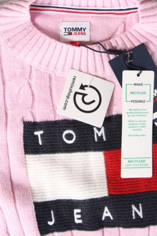 Dámský svetr Tommy Jeans, Velikost L, Barva Růžová, Cena  1 909,00 Kč