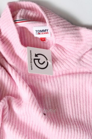 Дамски пуловер Tommy Jeans, Размер XL, Цвят Розов, Цена 90,99 лв.