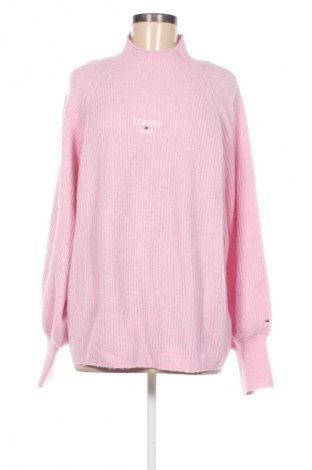 Damenpullover Tommy Jeans, Größe XL, Farbe Rosa, Preis € 114,49