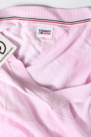 Γυναικείο πουλόβερ Tommy Jeans, Μέγεθος L, Χρώμα Ρόζ , Τιμή 101,99 €