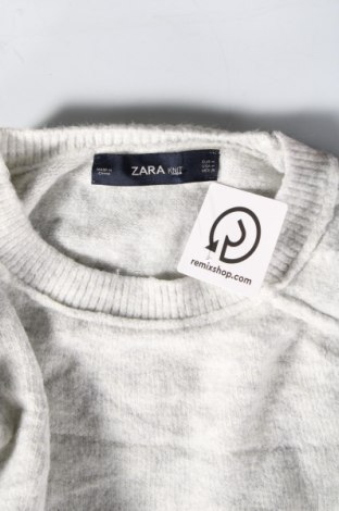 Дамски пуловер Zara, Размер M, Цвят Сив, Цена 8,49 лв.