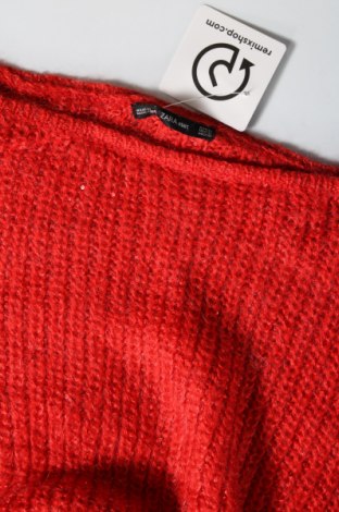 Damenpullover Zara Knitwear, Größe M, Farbe Rot, Preis 6,99 €