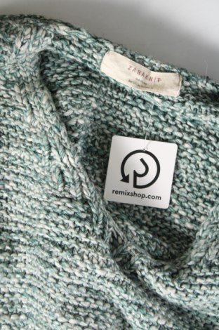 Дамски пуловер Zara Knitwear, Размер M, Цвят Многоцветен, Цена 8,99 лв.