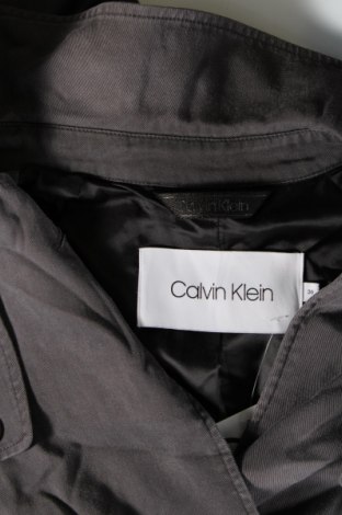 Trench de femei Calvin Klein, Mărime S, Culoare Gri, Preț 741,99 Lei