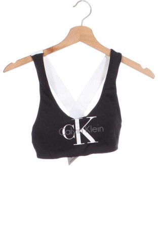 Γυναίκειο αθλητικό τοπ Calvin Klein, Μέγεθος XXS, Χρώμα Μαύρο, Τιμή 23,02 €