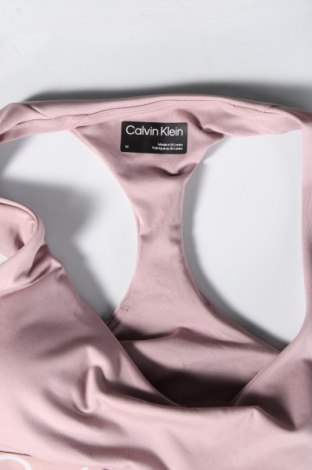 Γυναίκειο αθλητικό τοπ Calvin Klein, Μέγεθος M, Χρώμα Ρόζ , Τιμή 42,29 €